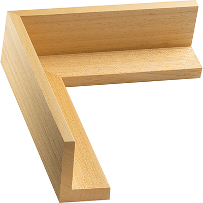 L shaped clearance photo frame
