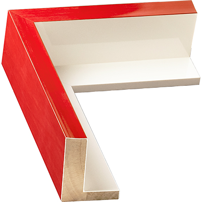 Picture Frame Red Lacquer