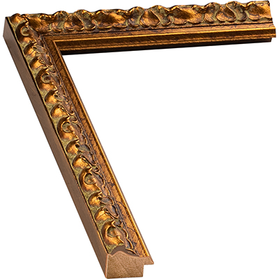 Gold Photoframe decorated gold Plastic Frame ROKOKO 