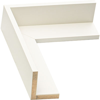 White Floating Canvas Frame