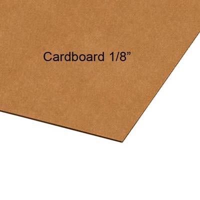 point 8 X 10 Inches Light Weight Frame|Photo Size .020 Caliper Thick Cardboard Craft|Ship Brown Kraft Paper Board by ThunderBolt Paper 50 Sheets Chipboard 20pt