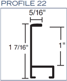 Metal Picture Frame Profile