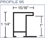 Metal Picture Frame Profile