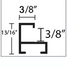 Metal Picture Frame Profile