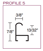 Metal Picture Frame Profile