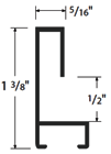 Metal Picture Frame Profile