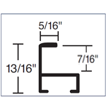 Metal Picture Frame Profile